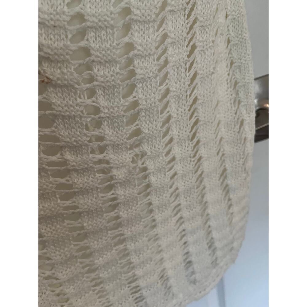 Venus women’s crochet dress Sz. S lined white beach NWT - Picture 4 of 8